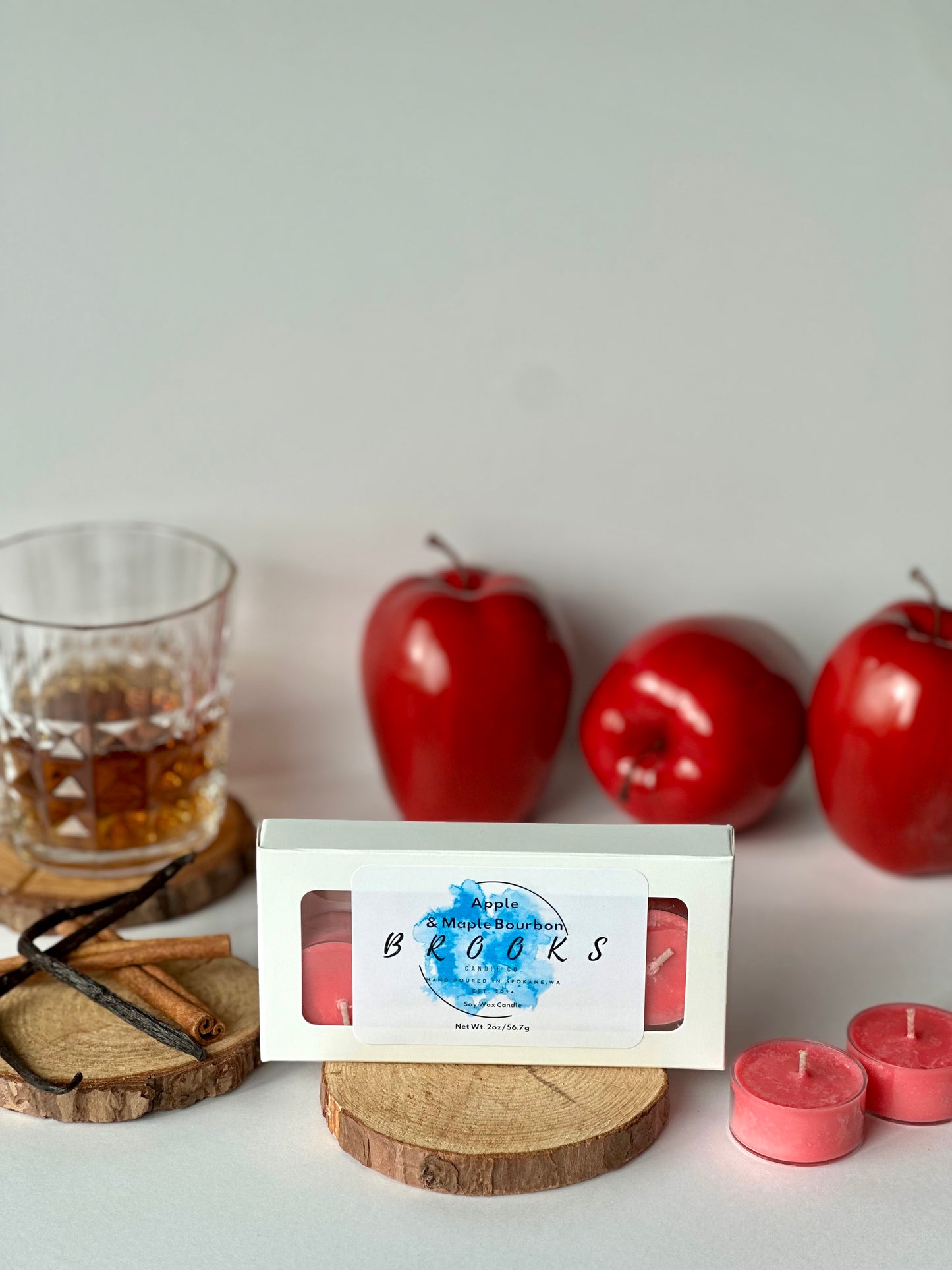 Apple & Maple Bourbon Tealights