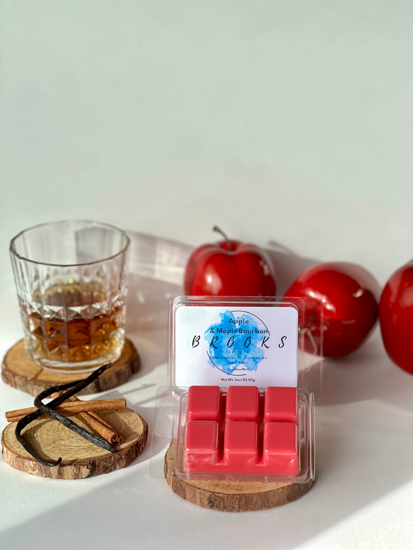 Apple & Maple Bourbon Wax Melt Clamshell