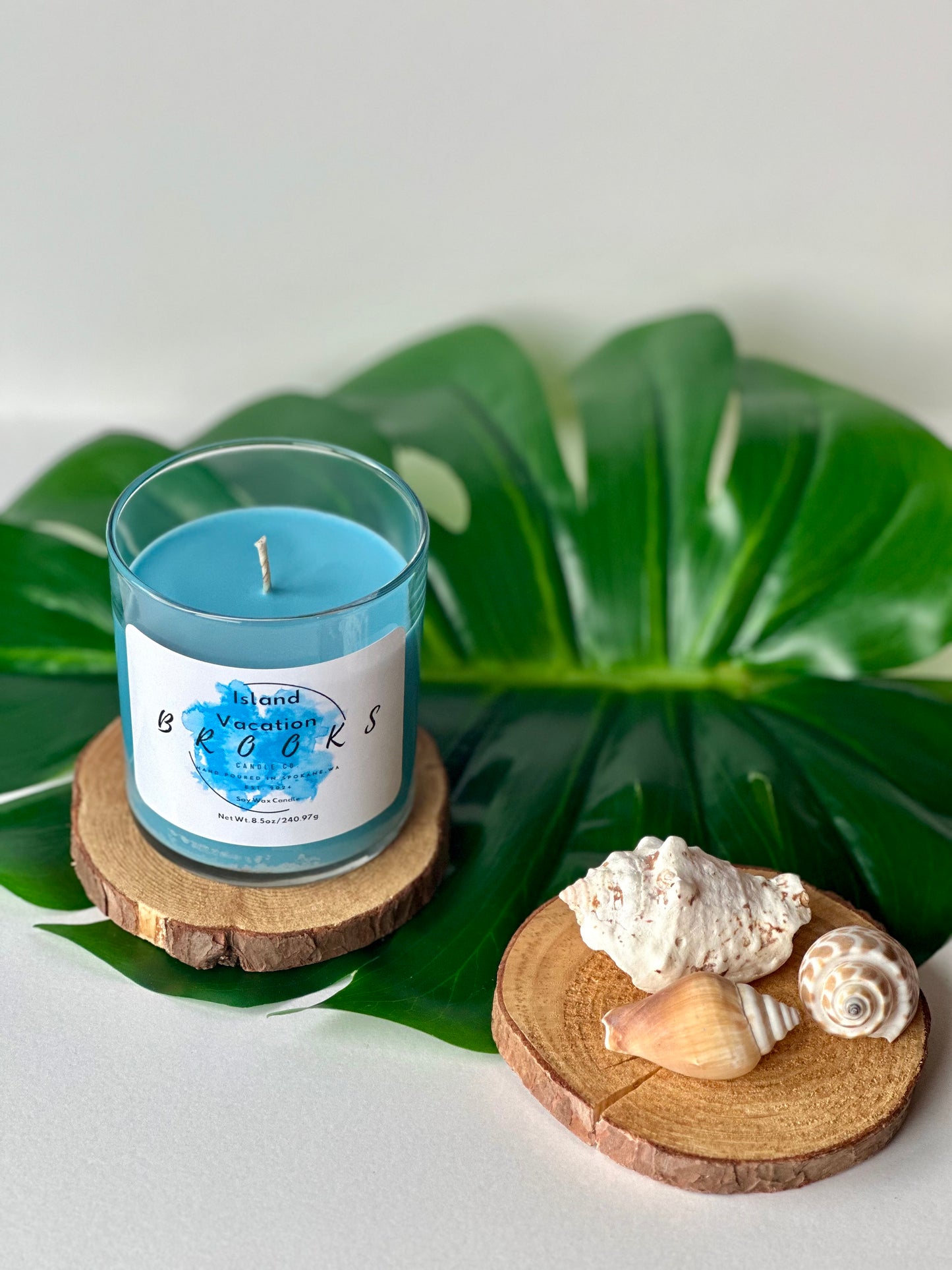 Island Vacation Single Wick Candle
