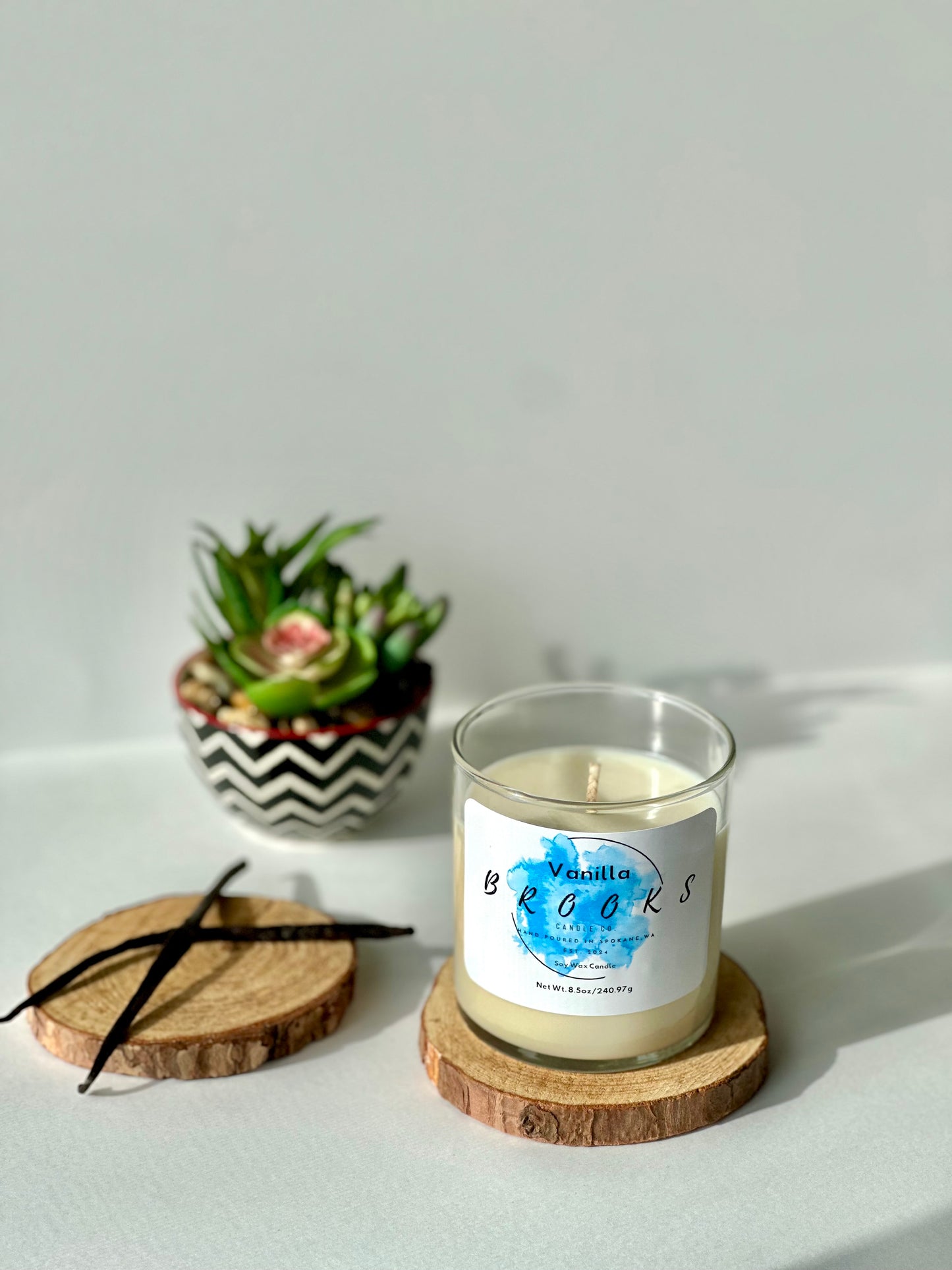 Vanilla Single Wick Candle