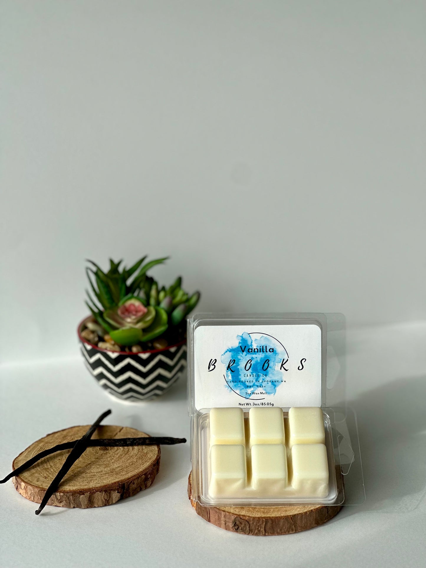 Vanilla Wax Melt Clamshell